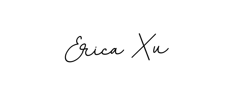 Make a beautiful signature design for name Erica Xu. With this signature (BallpointsItalic-DORy9) style, you can create a handwritten signature for free. Erica Xu signature style 11 images and pictures png