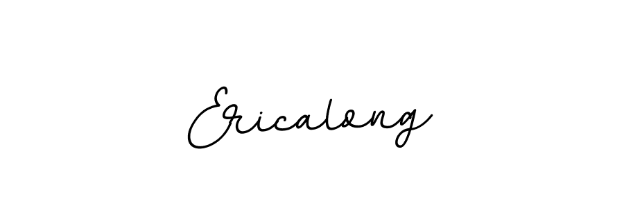 How to make Ericalong signature? BallpointsItalic-DORy9 is a professional autograph style. Create handwritten signature for Ericalong name. Ericalong signature style 11 images and pictures png