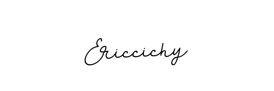 Design your own signature with our free online signature maker. With this signature software, you can create a handwritten (BallpointsItalic-DORy9) signature for name Ericcichy. Ericcichy signature style 11 images and pictures png