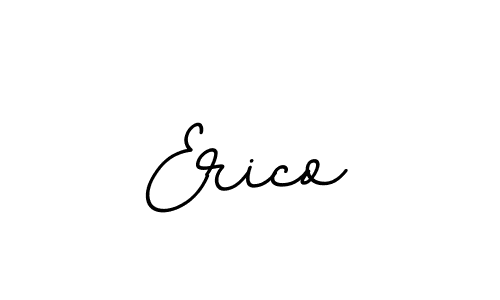 Make a beautiful signature design for name Erico. With this signature (BallpointsItalic-DORy9) style, you can create a handwritten signature for free. Erico signature style 11 images and pictures png