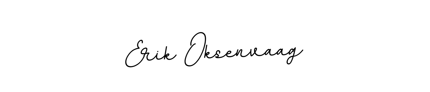 How to make Erik Oksenvaag name signature. Use BallpointsItalic-DORy9 style for creating short signs online. This is the latest handwritten sign. Erik Oksenvaag signature style 11 images and pictures png