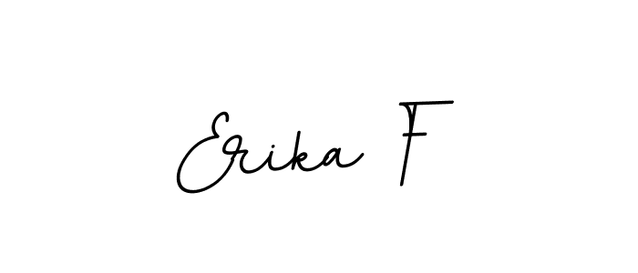 How to make Erika F signature? BallpointsItalic-DORy9 is a professional autograph style. Create handwritten signature for Erika F name. Erika F signature style 11 images and pictures png