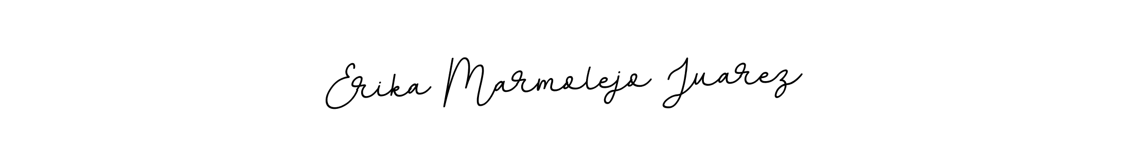 You should practise on your own different ways (BallpointsItalic-DORy9) to write your name (Erika Marmolejo Juarez) in signature. don't let someone else do it for you. Erika Marmolejo Juarez signature style 11 images and pictures png
