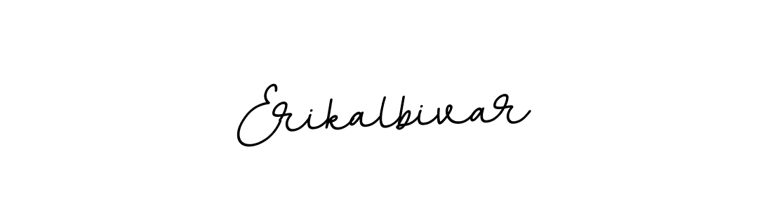 Make a beautiful signature design for name Erikalbivar. With this signature (BallpointsItalic-DORy9) style, you can create a handwritten signature for free. Erikalbivar signature style 11 images and pictures png