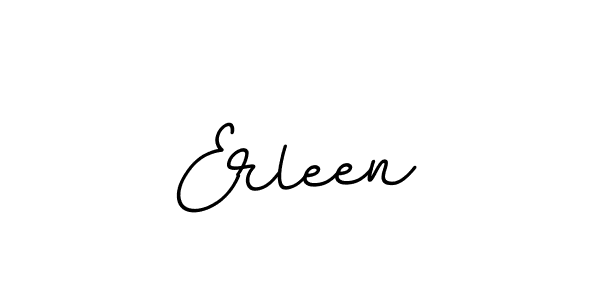 Use a signature maker to create a handwritten signature online. With this signature software, you can design (BallpointsItalic-DORy9) your own signature for name Erleen. Erleen signature style 11 images and pictures png