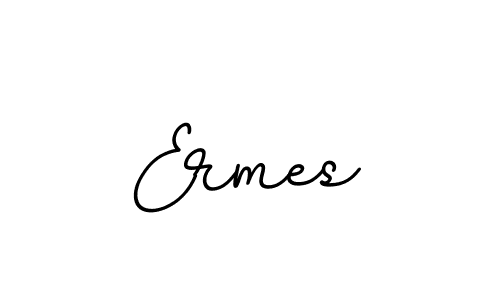 This is the best signature style for the Ermes name. Also you like these signature font (BallpointsItalic-DORy9). Mix name signature. Ermes signature style 11 images and pictures png