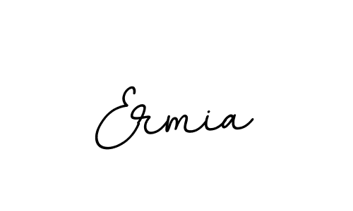 The best way (BallpointsItalic-DORy9) to make a short signature is to pick only two or three words in your name. The name Ermia include a total of six letters. For converting this name. Ermia signature style 11 images and pictures png