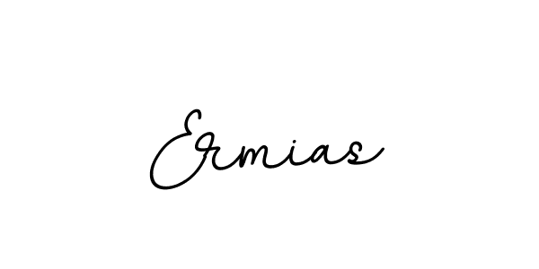 The best way (BallpointsItalic-DORy9) to make a short signature is to pick only two or three words in your name. The name Ermias include a total of six letters. For converting this name. Ermias signature style 11 images and pictures png