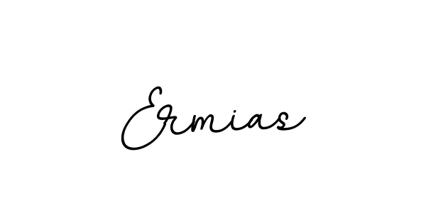 The best way (BallpointsItalic-DORy9) to make a short signature is to pick only two or three words in your name. The name Ermias include a total of six letters. For converting this name. Ermias signature style 11 images and pictures png