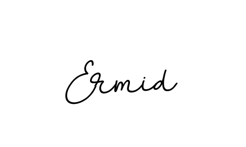 Make a beautiful signature design for name Ermid. With this signature (BallpointsItalic-DORy9) style, you can create a handwritten signature for free. Ermid signature style 11 images and pictures png