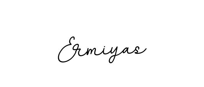 The best way (BallpointsItalic-DORy9) to make a short signature is to pick only two or three words in your name. The name Ermiyas include a total of six letters. For converting this name. Ermiyas signature style 11 images and pictures png