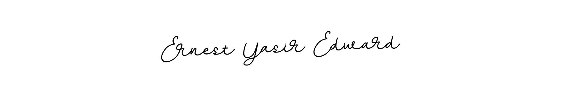 Ernest Yasir Edward stylish signature style. Best Handwritten Sign (BallpointsItalic-DORy9) for my name. Handwritten Signature Collection Ideas for my name Ernest Yasir Edward. Ernest Yasir Edward signature style 11 images and pictures png