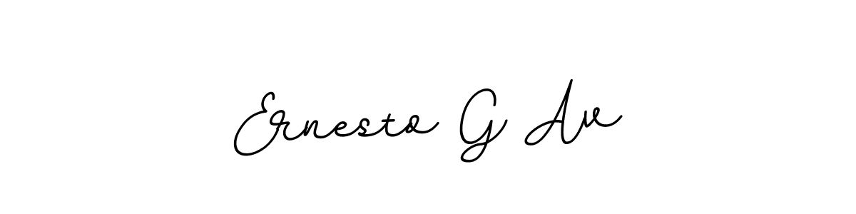 You should practise on your own different ways (BallpointsItalic-DORy9) to write your name (Ernesto G Av) in signature. don't let someone else do it for you. Ernesto G Av signature style 11 images and pictures png