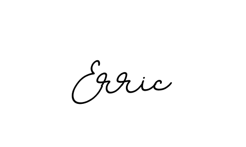 Erric stylish signature style. Best Handwritten Sign (BallpointsItalic-DORy9) for my name. Handwritten Signature Collection Ideas for my name Erric. Erric signature style 11 images and pictures png