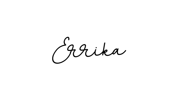 It looks lik you need a new signature style for name Errika. Design unique handwritten (BallpointsItalic-DORy9) signature with our free signature maker in just a few clicks. Errika signature style 11 images and pictures png