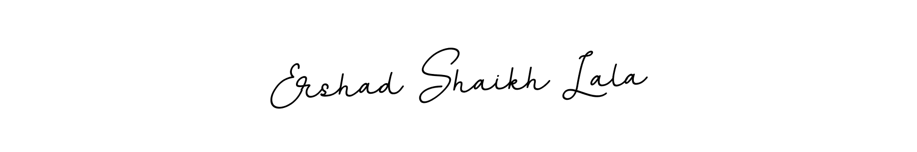 Ershad Shaikh Lala stylish signature style. Best Handwritten Sign (BallpointsItalic-DORy9) for my name. Handwritten Signature Collection Ideas for my name Ershad Shaikh Lala. Ershad Shaikh Lala signature style 11 images and pictures png