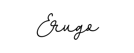 Also we have Erugo name is the best signature style. Create professional handwritten signature collection using BallpointsItalic-DORy9 autograph style. Erugo signature style 11 images and pictures png