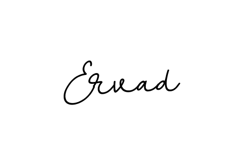 Use a signature maker to create a handwritten signature online. With this signature software, you can design (BallpointsItalic-DORy9) your own signature for name Ervad. Ervad signature style 11 images and pictures png