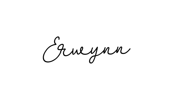 Use a signature maker to create a handwritten signature online. With this signature software, you can design (BallpointsItalic-DORy9) your own signature for name Erwynn. Erwynn signature style 11 images and pictures png