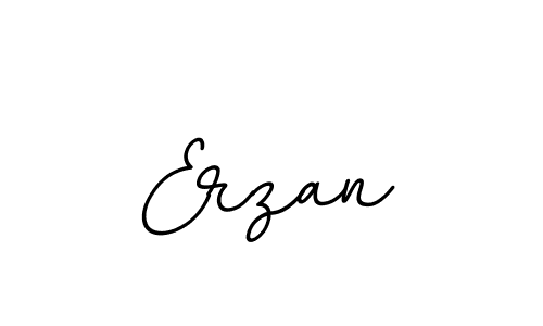 Use a signature maker to create a handwritten signature online. With this signature software, you can design (BallpointsItalic-DORy9) your own signature for name Erzan. Erzan signature style 11 images and pictures png