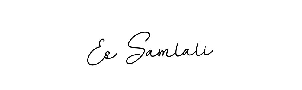 Es Samlali stylish signature style. Best Handwritten Sign (BallpointsItalic-DORy9) for my name. Handwritten Signature Collection Ideas for my name Es Samlali. Es Samlali signature style 11 images and pictures png