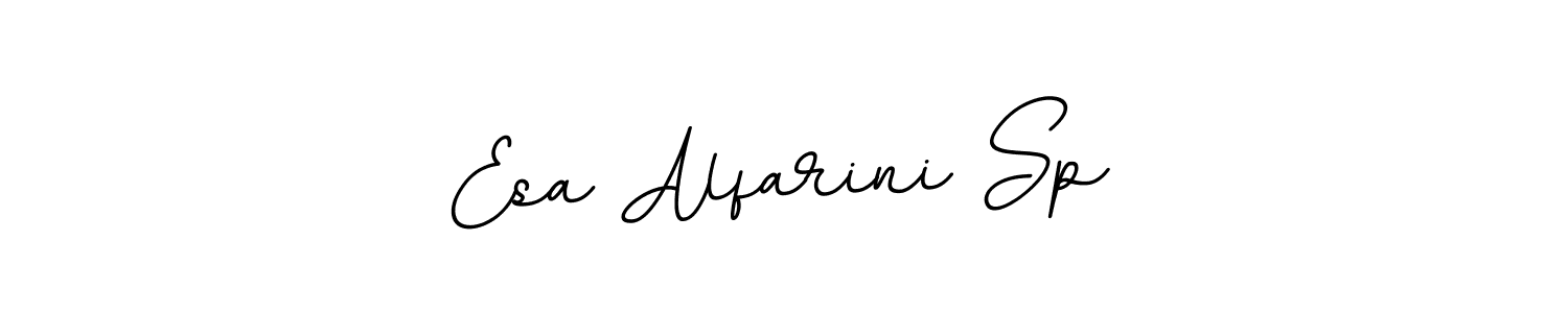 Make a beautiful signature design for name Esa Alfarini Sp. With this signature (BallpointsItalic-DORy9) style, you can create a handwritten signature for free. Esa Alfarini Sp signature style 11 images and pictures png