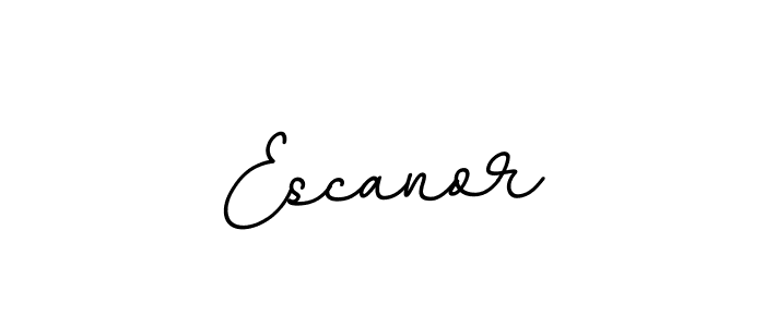 Design your own signature with our free online signature maker. With this signature software, you can create a handwritten (BallpointsItalic-DORy9) signature for name Escanor. Escanor signature style 11 images and pictures png