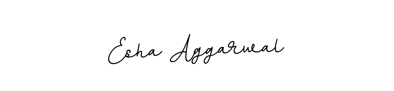 Also we have Esha Aggarwal name is the best signature style. Create professional handwritten signature collection using BallpointsItalic-DORy9 autograph style. Esha Aggarwal signature style 11 images and pictures png