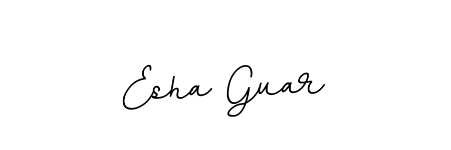 You should practise on your own different ways (BallpointsItalic-DORy9) to write your name (Esha Guar) in signature. don't let someone else do it for you. Esha Guar signature style 11 images and pictures png