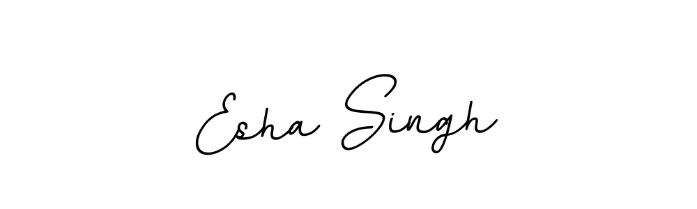 The best way (BallpointsItalic-DORy9) to make a short signature is to pick only two or three words in your name. The name Esha Singh include a total of six letters. For converting this name. Esha Singh signature style 11 images and pictures png