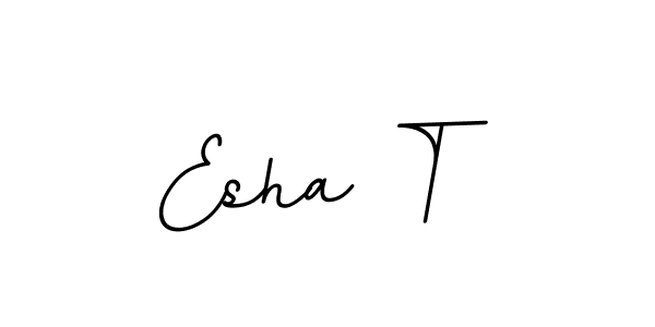 Check out images of Autograph of Esha T name. Actor Esha T Signature Style. BallpointsItalic-DORy9 is a professional sign style online. Esha T signature style 11 images and pictures png