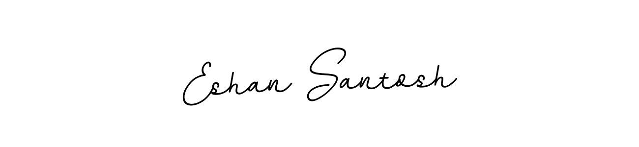Design your own signature with our free online signature maker. With this signature software, you can create a handwritten (BallpointsItalic-DORy9) signature for name Eshan Santosh. Eshan Santosh signature style 11 images and pictures png