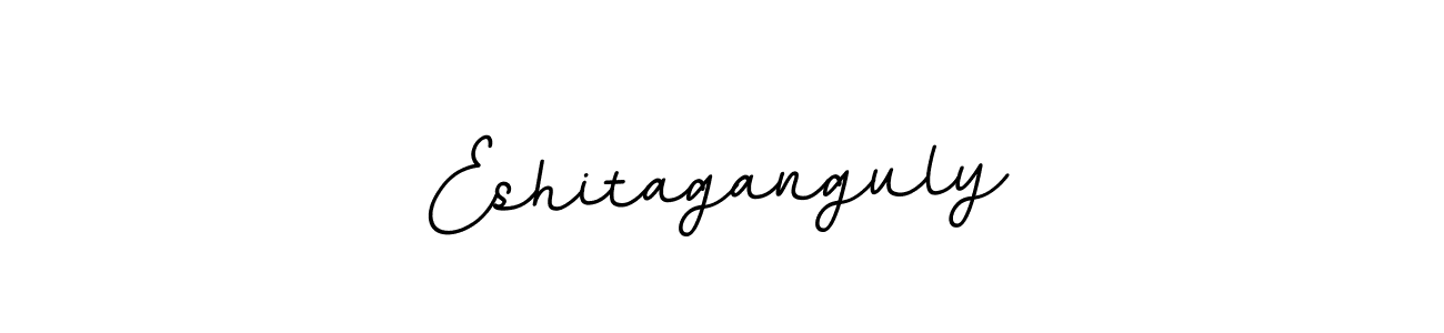 Create a beautiful signature design for name Eshitaganguly. With this signature (BallpointsItalic-DORy9) fonts, you can make a handwritten signature for free. Eshitaganguly signature style 11 images and pictures png