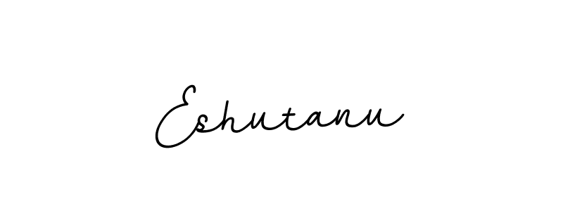 Eshutanu stylish signature style. Best Handwritten Sign (BallpointsItalic-DORy9) for my name. Handwritten Signature Collection Ideas for my name Eshutanu. Eshutanu signature style 11 images and pictures png