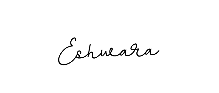 It looks lik you need a new signature style for name Eshwara. Design unique handwritten (BallpointsItalic-DORy9) signature with our free signature maker in just a few clicks. Eshwara signature style 11 images and pictures png