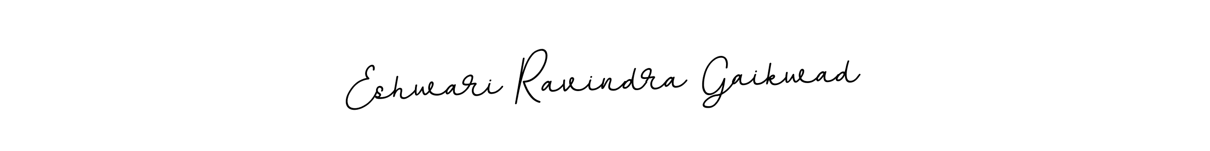 Design your own signature with our free online signature maker. With this signature software, you can create a handwritten (BallpointsItalic-DORy9) signature for name Eshwari Ravindra Gaikwad. Eshwari Ravindra Gaikwad signature style 11 images and pictures png