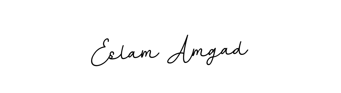 Create a beautiful signature design for name Eslam Amgad. With this signature (BallpointsItalic-DORy9) fonts, you can make a handwritten signature for free. Eslam Amgad signature style 11 images and pictures png