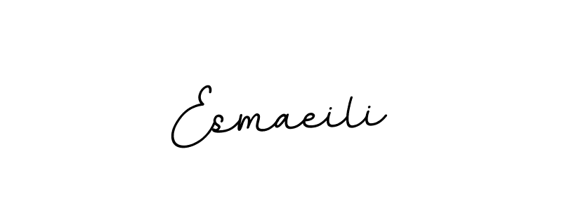 The best way (BallpointsItalic-DORy9) to make a short signature is to pick only two or three words in your name. The name Esmaeili include a total of six letters. For converting this name. Esmaeili signature style 11 images and pictures png