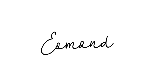 Esmond stylish signature style. Best Handwritten Sign (BallpointsItalic-DORy9) for my name. Handwritten Signature Collection Ideas for my name Esmond. Esmond signature style 11 images and pictures png
