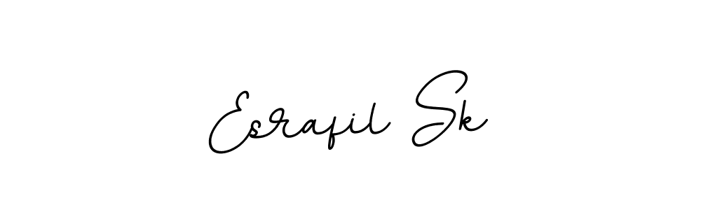 How to make Esrafil Sk name signature. Use BallpointsItalic-DORy9 style for creating short signs online. This is the latest handwritten sign. Esrafil Sk signature style 11 images and pictures png