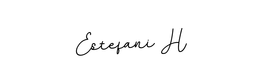 Check out images of Autograph of Estefani H name. Actor Estefani H Signature Style. BallpointsItalic-DORy9 is a professional sign style online. Estefani H signature style 11 images and pictures png