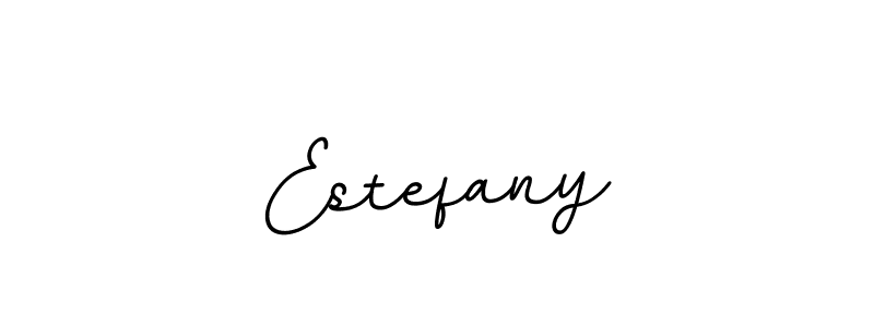 The best way (BallpointsItalic-DORy9) to make a short signature is to pick only two or three words in your name. The name Estefany include a total of six letters. For converting this name. Estefany signature style 11 images and pictures png