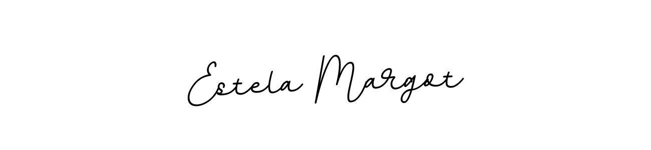The best way (BallpointsItalic-DORy9) to make a short signature is to pick only two or three words in your name. The name Estela Margot include a total of six letters. For converting this name. Estela Margot signature style 11 images and pictures png