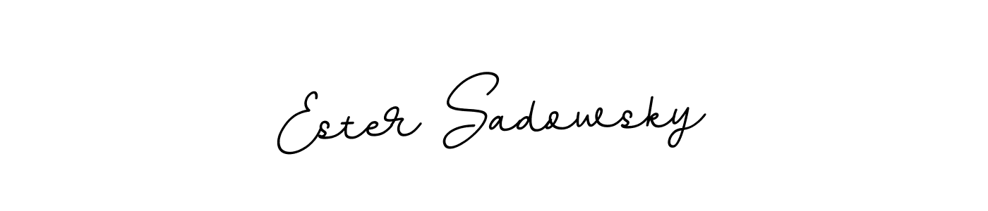 BallpointsItalic-DORy9 is a professional signature style that is perfect for those who want to add a touch of class to their signature. It is also a great choice for those who want to make their signature more unique. Get Ester Sadowsky name to fancy signature for free. Ester Sadowsky signature style 11 images and pictures png