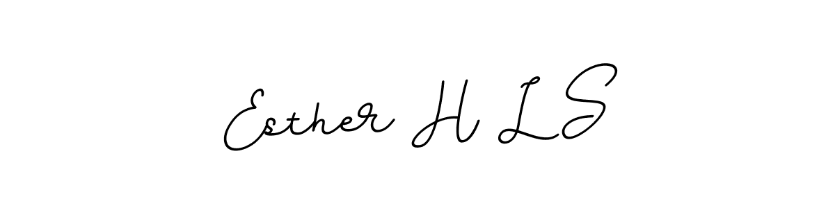 Best and Professional Signature Style for Esther H L S. BallpointsItalic-DORy9 Best Signature Style Collection. Esther H L S signature style 11 images and pictures png