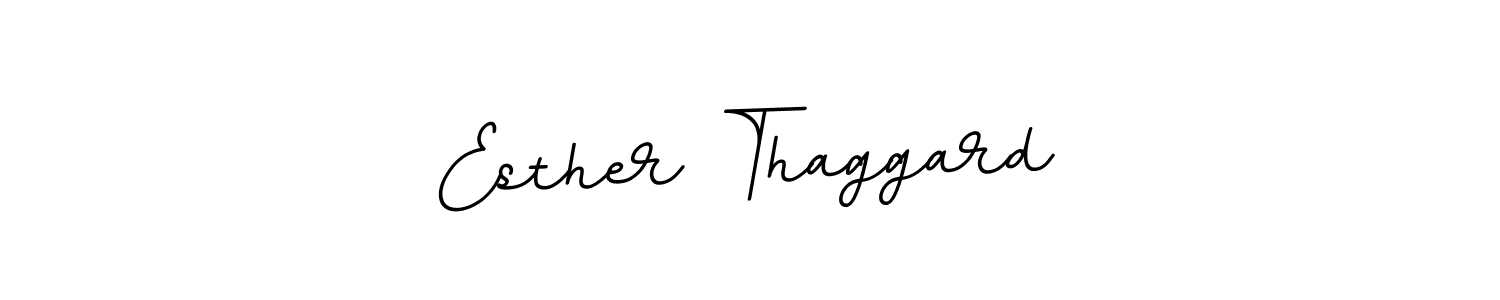 Also we have Esther Thaggard name is the best signature style. Create professional handwritten signature collection using BallpointsItalic-DORy9 autograph style. Esther Thaggard signature style 11 images and pictures png