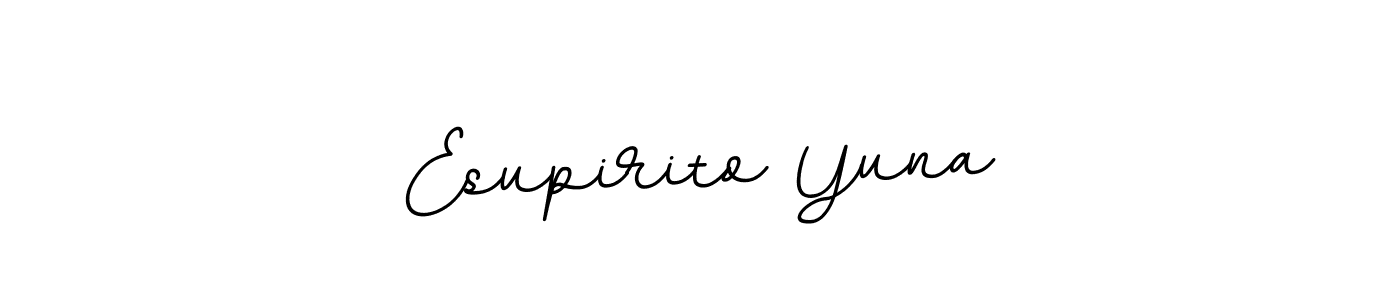The best way (BallpointsItalic-DORy9) to make a short signature is to pick only two or three words in your name. The name Esupirito Yuna include a total of six letters. For converting this name. Esupirito Yuna signature style 11 images and pictures png
