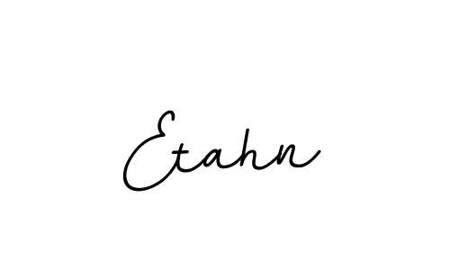 Design your own signature with our free online signature maker. With this signature software, you can create a handwritten (BallpointsItalic-DORy9) signature for name Etahn. Etahn signature style 11 images and pictures png