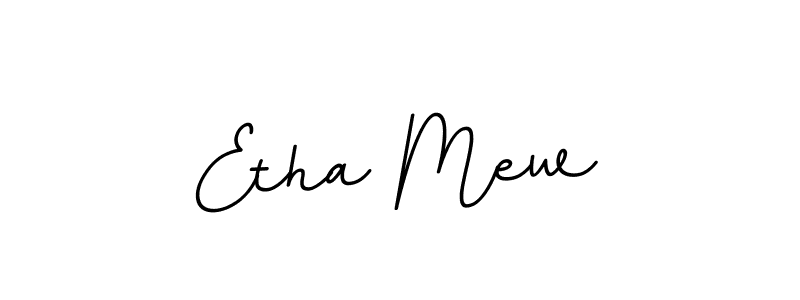 This is the best signature style for the Etha Mew name. Also you like these signature font (BallpointsItalic-DORy9). Mix name signature. Etha Mew signature style 11 images and pictures png