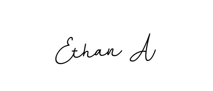 How to make Ethan A signature? BallpointsItalic-DORy9 is a professional autograph style. Create handwritten signature for Ethan A name. Ethan A signature style 11 images and pictures png